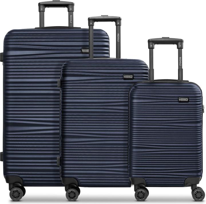 Immagine prodotto Redolz Essentials 16 3-SET Set di valigie a 4 ruote e 3 pezzi (198 l)