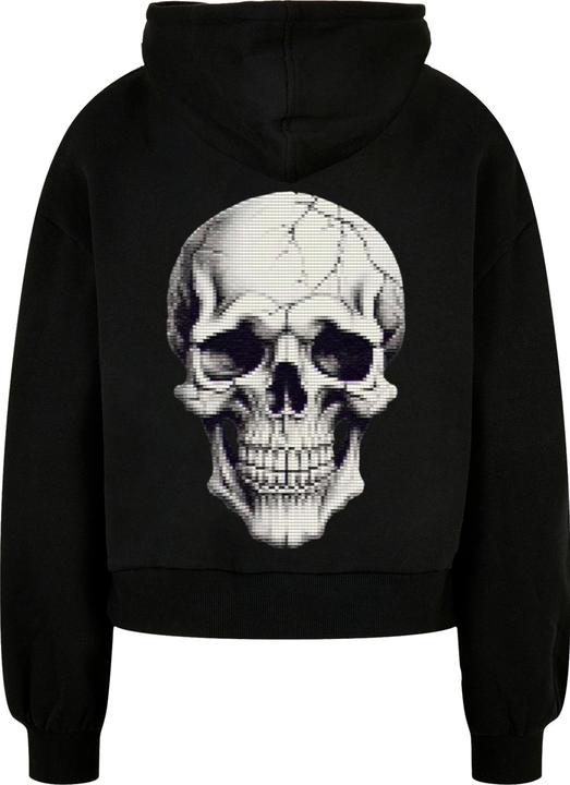 Produktbild Merchcode Ladies Halloween - Skull Hoody - 175537 (XS)