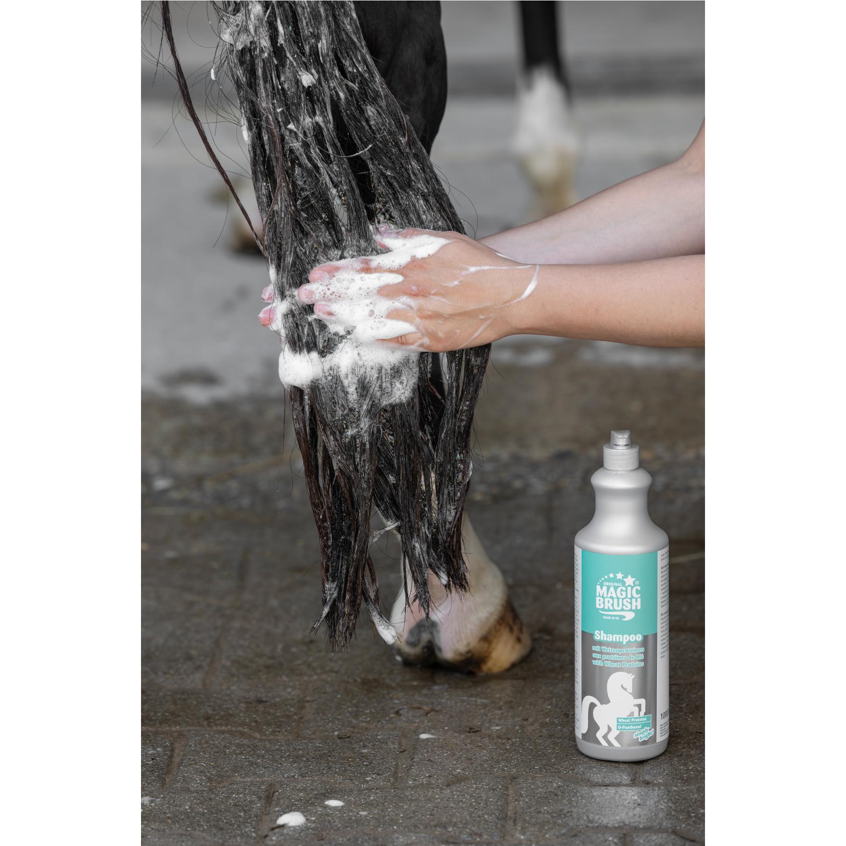 Shampoing pour cheval aux protéines de blé MagicBrush