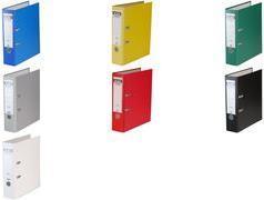 Actual product image Elba File rado brilliant, spine width: 50 mm, black black, DIN A4, cover outside / inside acryla (A4, 50 mm, 1 Piece)