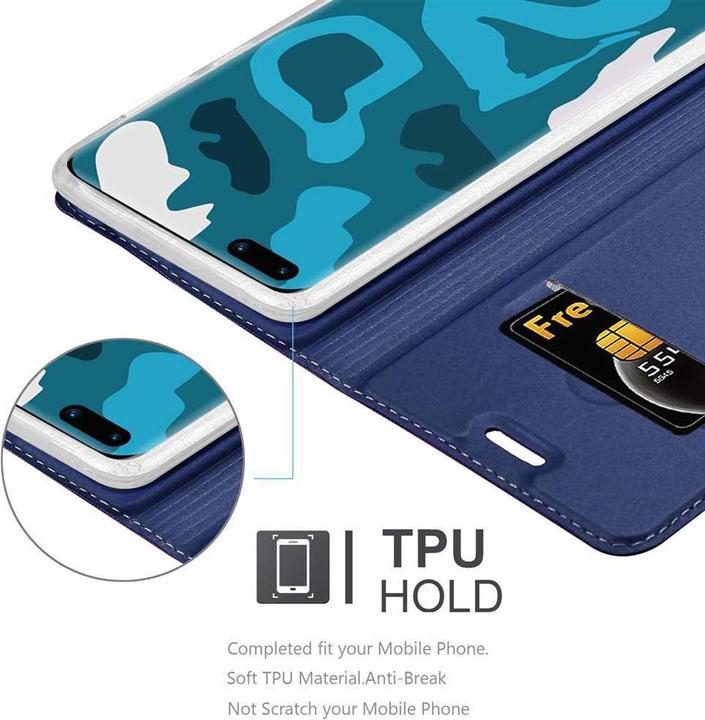 Produktbild Cadorabo Book Classy Style Cover (Huawei P40 Pro+)