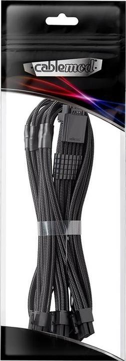 Actual product image CableMod RT-Series Pro ModMesh 12VHPWR to 3x PCI-e cable for ASUS/Seasonic