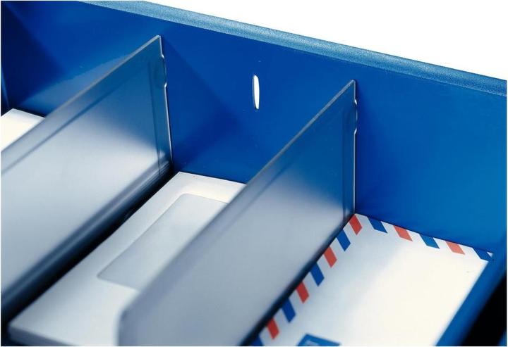 Actual product image Leitz clip rail, DIN A4, filling height: 15 mm, black plastic, capacity: 130 sheets