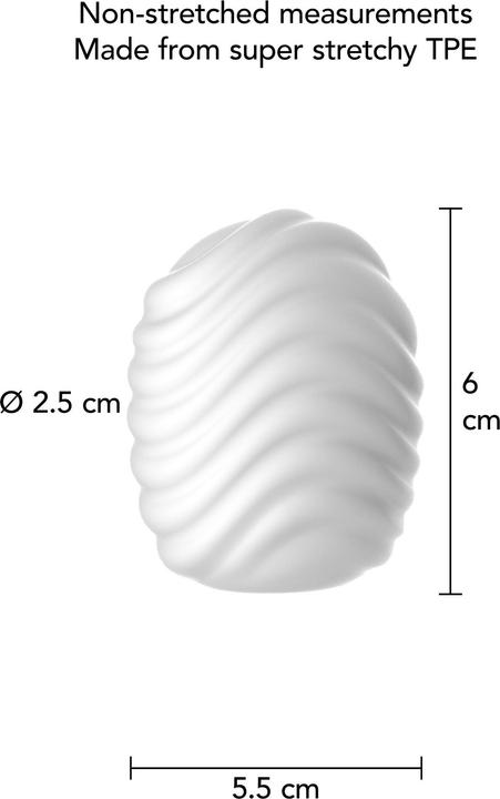 Produktbild ToyJoy Mini Masturbator Wave