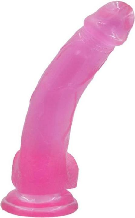 Actual product image Love Toy Dildo Jelly Nieten 8 Rosa