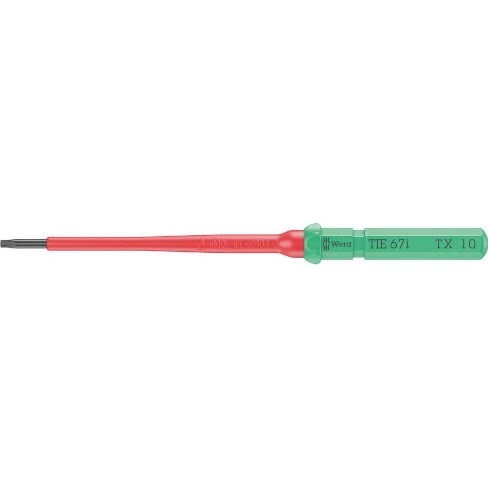 Wera, Schraubenzieher, Kraftform Kompakt VDE 67 i TX 10 x 157 mm TIE SB (Pin-torx)