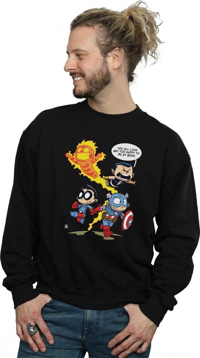 Produktbild Avengers Invaders Cartoon Sweatshirt (S)