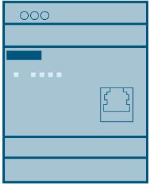 Produktbild Siemens LOGO! CSM12/24 Compact Switch Module (4 Ports)