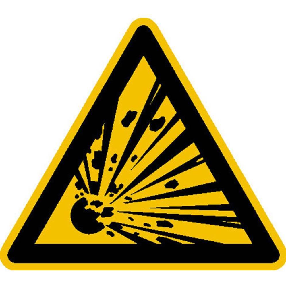 Wolk Warnschild Explosionsgefährliche Stoffe Aluminium 315 mm ISO 7010 1 St. (11.0159)