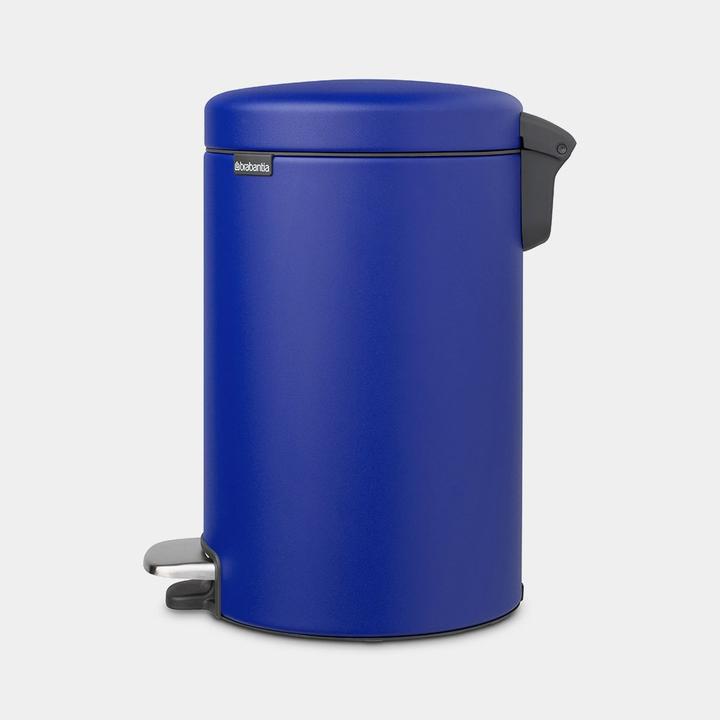 Actual product image Brabantia Pedal Bin Newicon 12 L Mineral Powerful Blue (12 l)