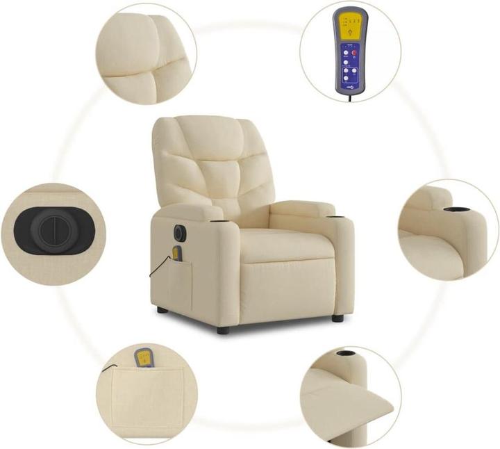 Image du produit vidaXL elektrischer Massagesessel