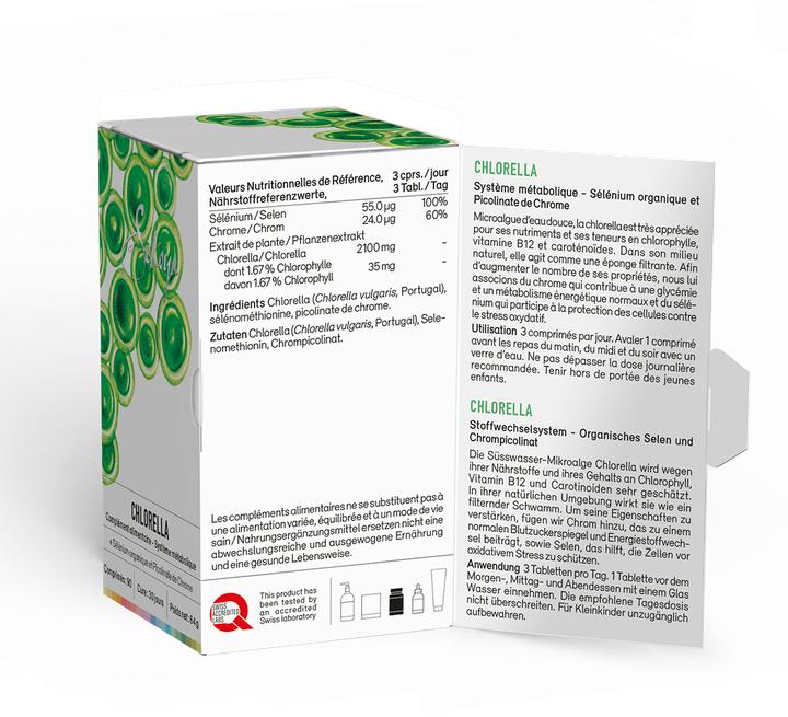 Actual product image Sekoya Chlorella | Detoxifies the body (90 Piece, Pills)