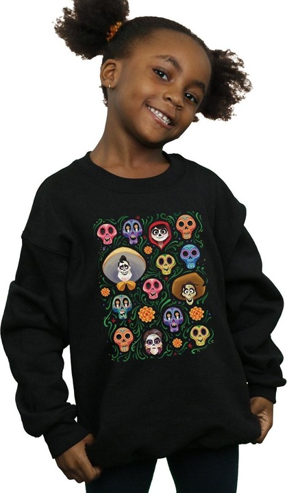 Produktbild Disney Coco Heads Pattern Sweatshirt Mädchen (152, 158)