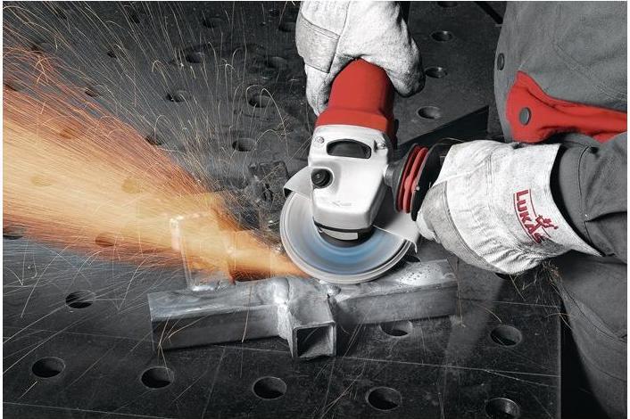 Produktbild Lukas Fächerschleifscheibe V2 POWER universal Ø 125 mm Zirkonkorund Korn 40 schräg (40)