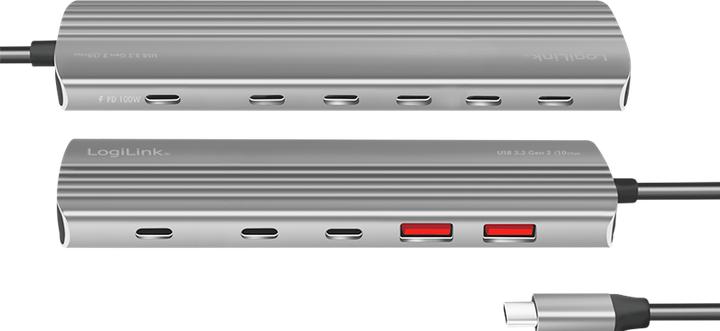 Immagine prodotto LogiLink UA0415 (USB-C, 10 porte)