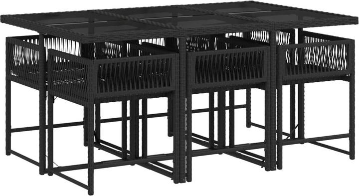 Produktbild vidaXL Garten Essgruppe (165 x 106 x 73 cm)