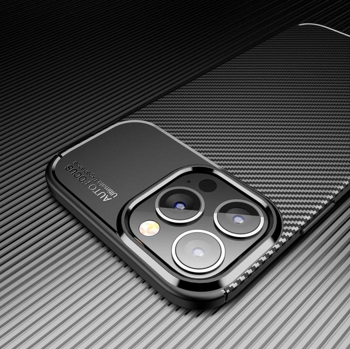 Produktbild Screenguard Carbon Design TPU Case (Apple iPhone 13 Pro Max)