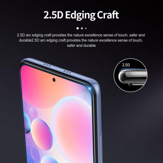 Actual product image Nillkin H+ PRO protective glass (1 Piece, Xiaomi Redmi K40 Pro+, Xiaomi Redmi K40 Pro, Xiaomi Redmi K40)