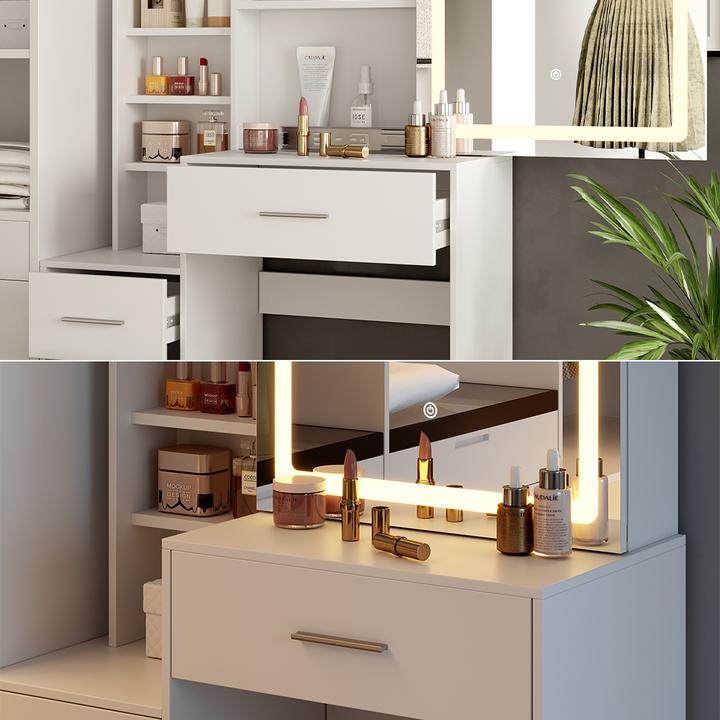 Image du produit Vicco Lisca avec éclairage (80 x 36 x 131.60 cm)