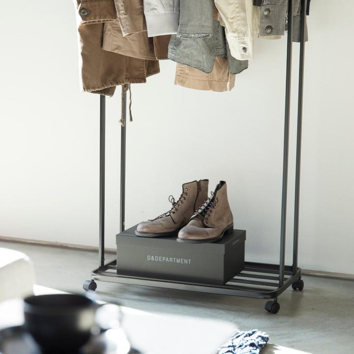 Actual product image Yamazaki Garderobe mit Rollen TOWER