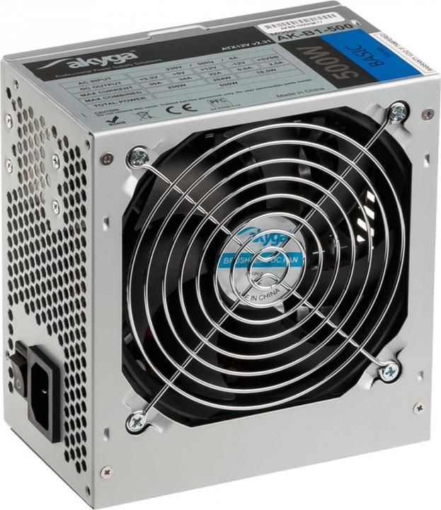 Image du produit Akyga Bloc d'alimentation AK-B1-500 Basic 500W, DC 3.3 (500 W)