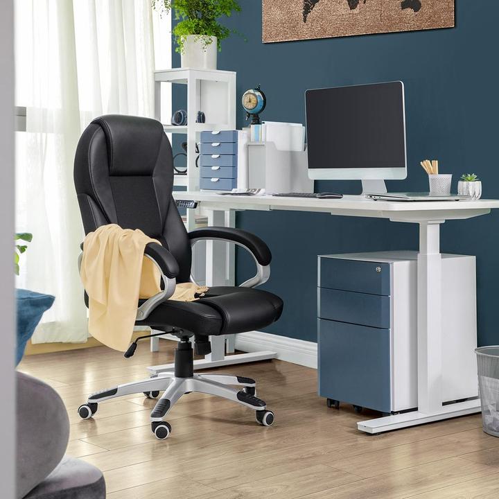 Actual product image Songmics Office chair, 73x70x112-122cm