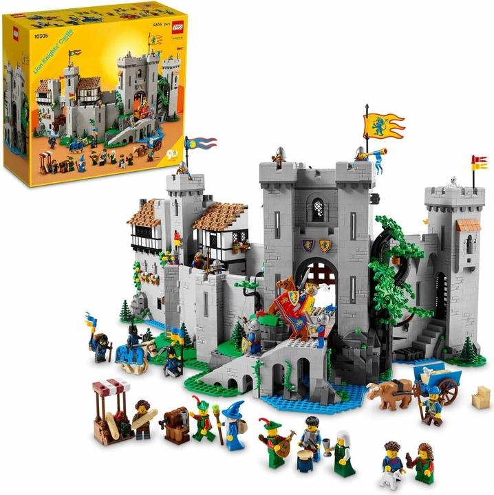 Actual product image LEGO Castle of the Lion Knights (10305, LEGO Icons, LEGO Rare Sets)
