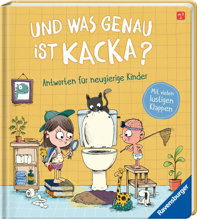 Actual product image Ravensburger Und was genau ist Kacka? Antworten für neugierige Kinder (German, Sandra Grimm, 2024)
