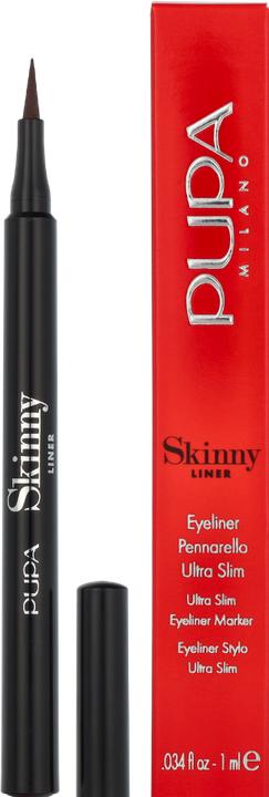 Produktbild Pupa Milano Eyeliner (Skinny Liner) 1 ml - Shade: 001 Extra Black (001 Extra Black)