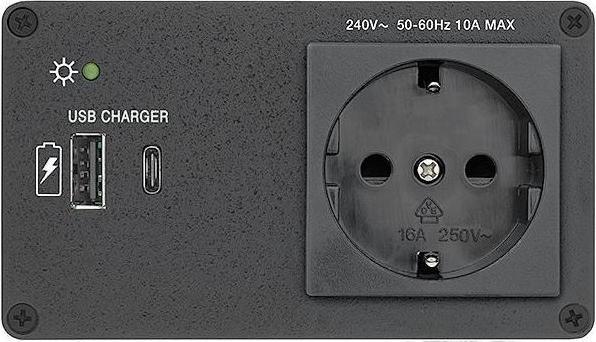 Produktbild Extron Modellbau AC+USB-C+USB-A, EU