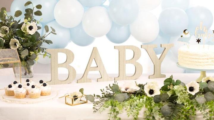 Produktbild Partydeco Lettes en bois - BABY (1 Stk.)