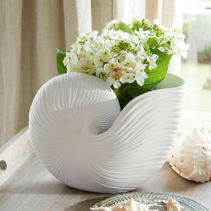 Actual product image Loberon Cachepot Manteur white (28.50 cm)