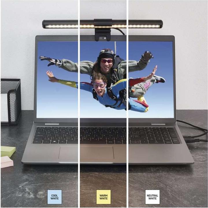 Actual product image Emos LED monitor light MIA