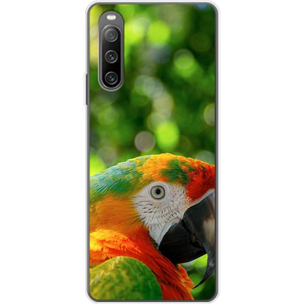 König Design Hülle Handy Schutz für Sony Xperia 10 IV Case Cover Tasche Bumper Etuis TPU Neu (Sony Xperia 10 IV), Smartp...