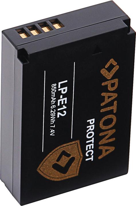 Immagine prodotto Patona Proteggi la batteria Canon LP-E12 (Batteria della fotocamera)