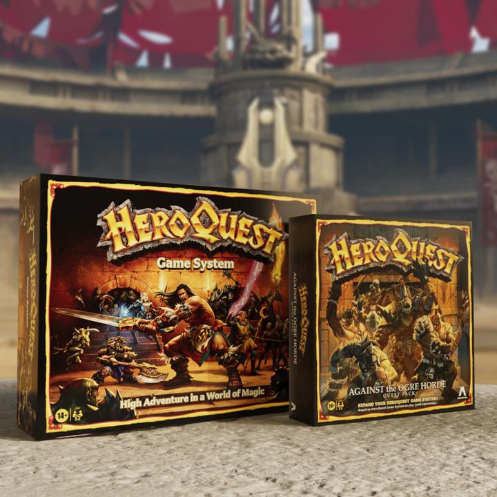 Actual product image Hasbro Heroquest L'Orda Degli Ogre (2 - 5 Players)