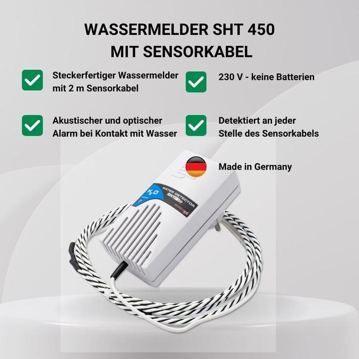 Produktbild Schabus 300450 Wassermelder über Steckdose