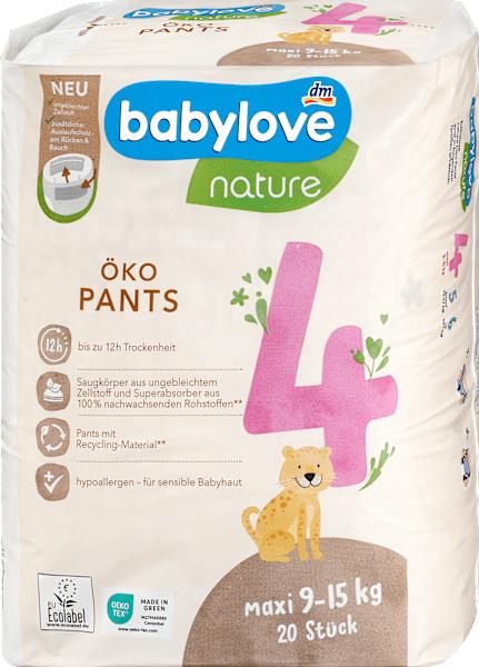Produktbild dm babylove nature Pants (Gr. 4, Tragepack, 20 Stk.)