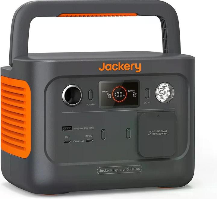 Immagine prodotto Jackery Explorer 300EU Plus (288 Wh, 3.75 kg)