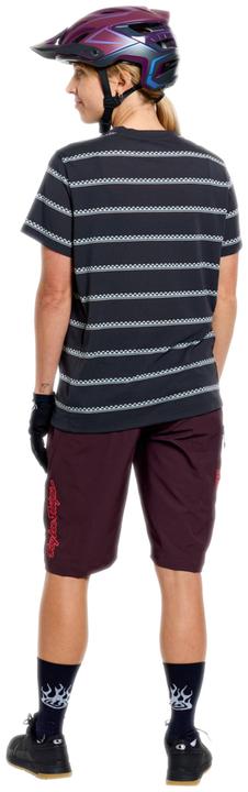 Actual product image Troy Lee Designs Womens Lilium Pro Short Shell, Mono, bark, XS (XS)