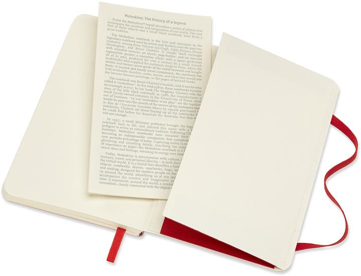 Image du produit Moleskine Carnet de notes Pocket (Spécial, Blanc, Couverture souple)