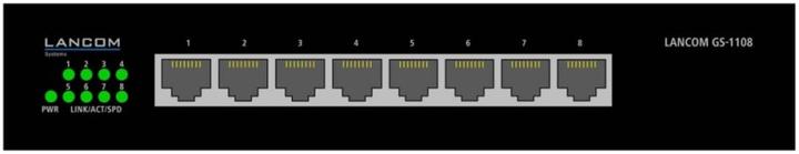 Actual product image Lancom Systems Gs-1108 (8 ports)