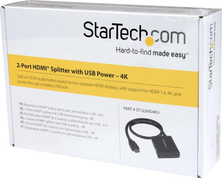 Image du produit StarTech Câble séparateur 2 ports HDMI 1.4