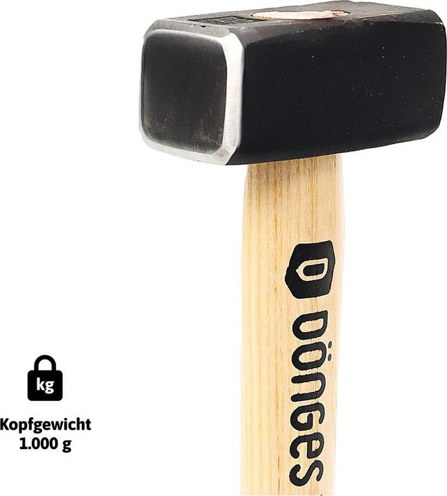 Actual product image Dönges Sledgehammer DIN 6475, 1.000 g (1150 g)