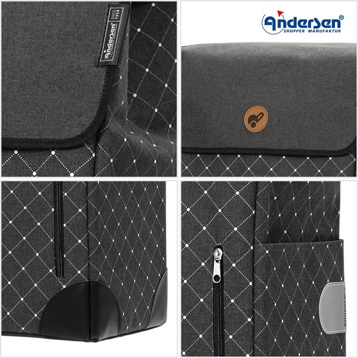 Produktbild Andersen Quattro Shopper Sofia Einkaufstrolley 58 cm