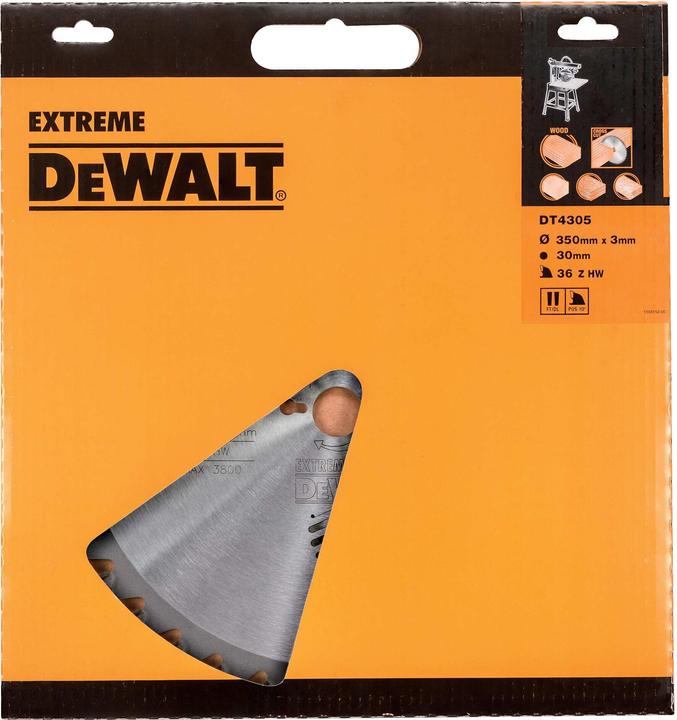 Produktbild DeWalt Kreissägeblatt für stationäre Sägen 350/30mm 36FZ