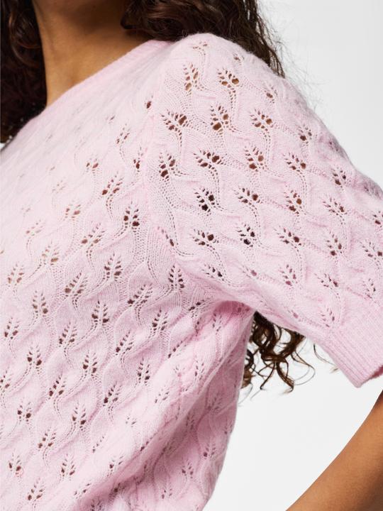 Produktbild Pieces Pclelou Ss O-Neck Knit Noos Bc (M)