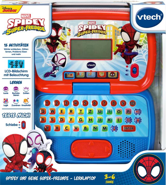 Actual product image VTech Spidey and his Super Friends - Learning Laptop (German)