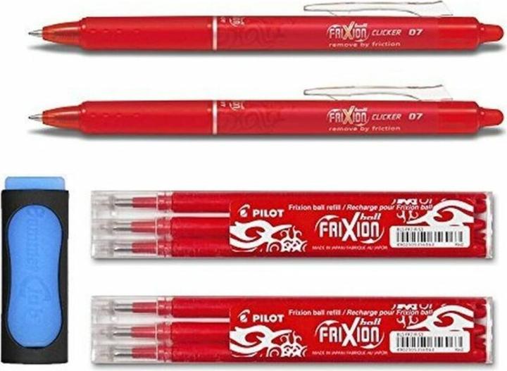 Actual product image Pilot FriXion Clicker (Red, 1 x)