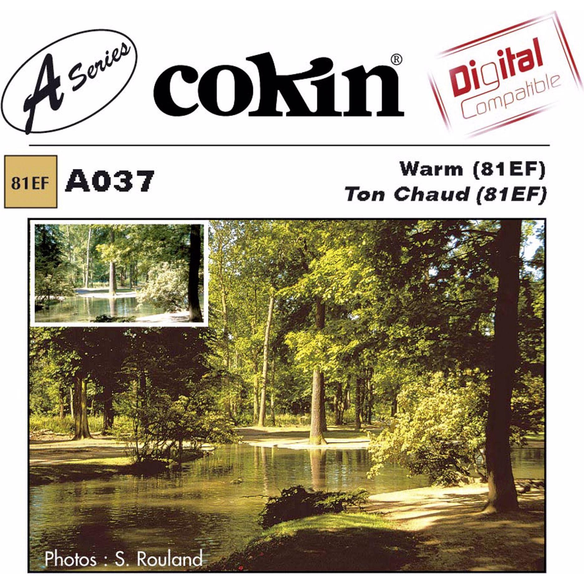 Cokin Filter A037 Warmton 81EF (67 mm, Farbfilter), Objektivfilter